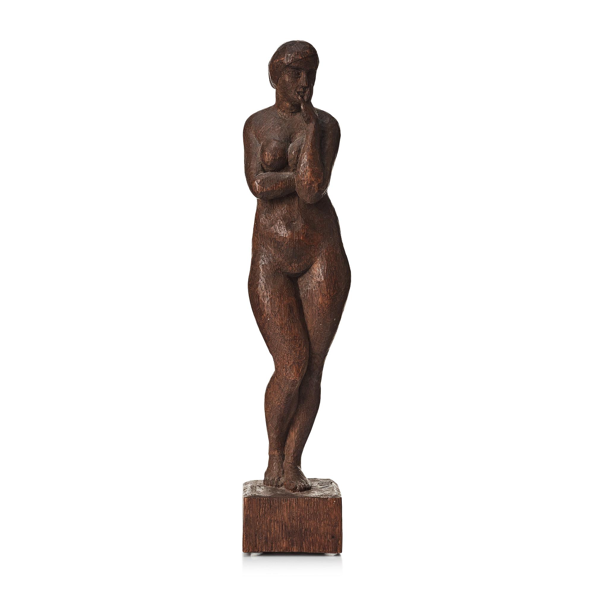 Michael Schilkin, a carved wooden sculpture, Finland 1923.