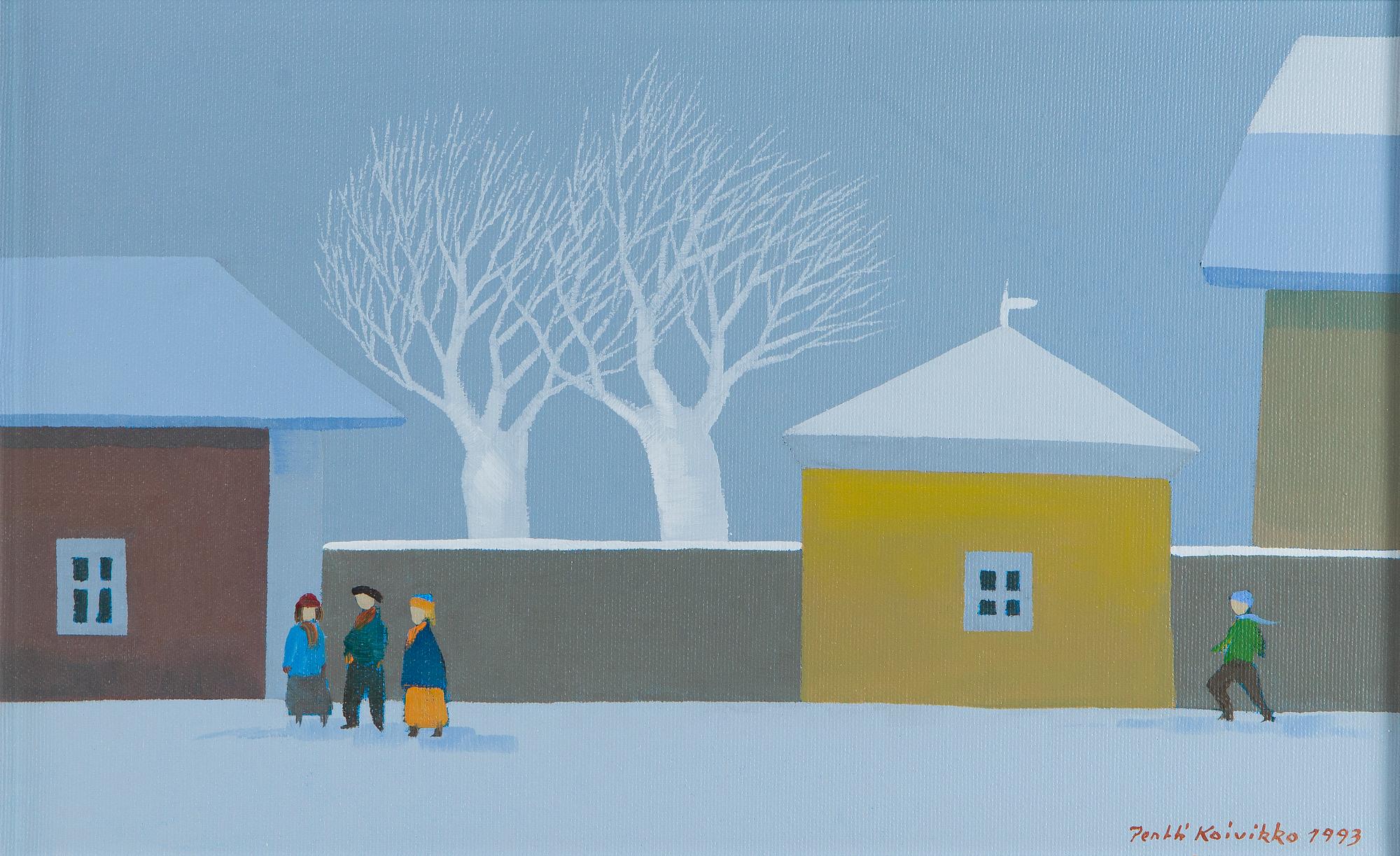 Pentti Koivikko, "Keskitalvea" (Midwinter).