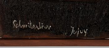 Bertram Schmiterlöw, oil on canvas, signed.