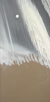 Lukas Göthman, oil/mixed media on panel, signed and dated 2013 verso.