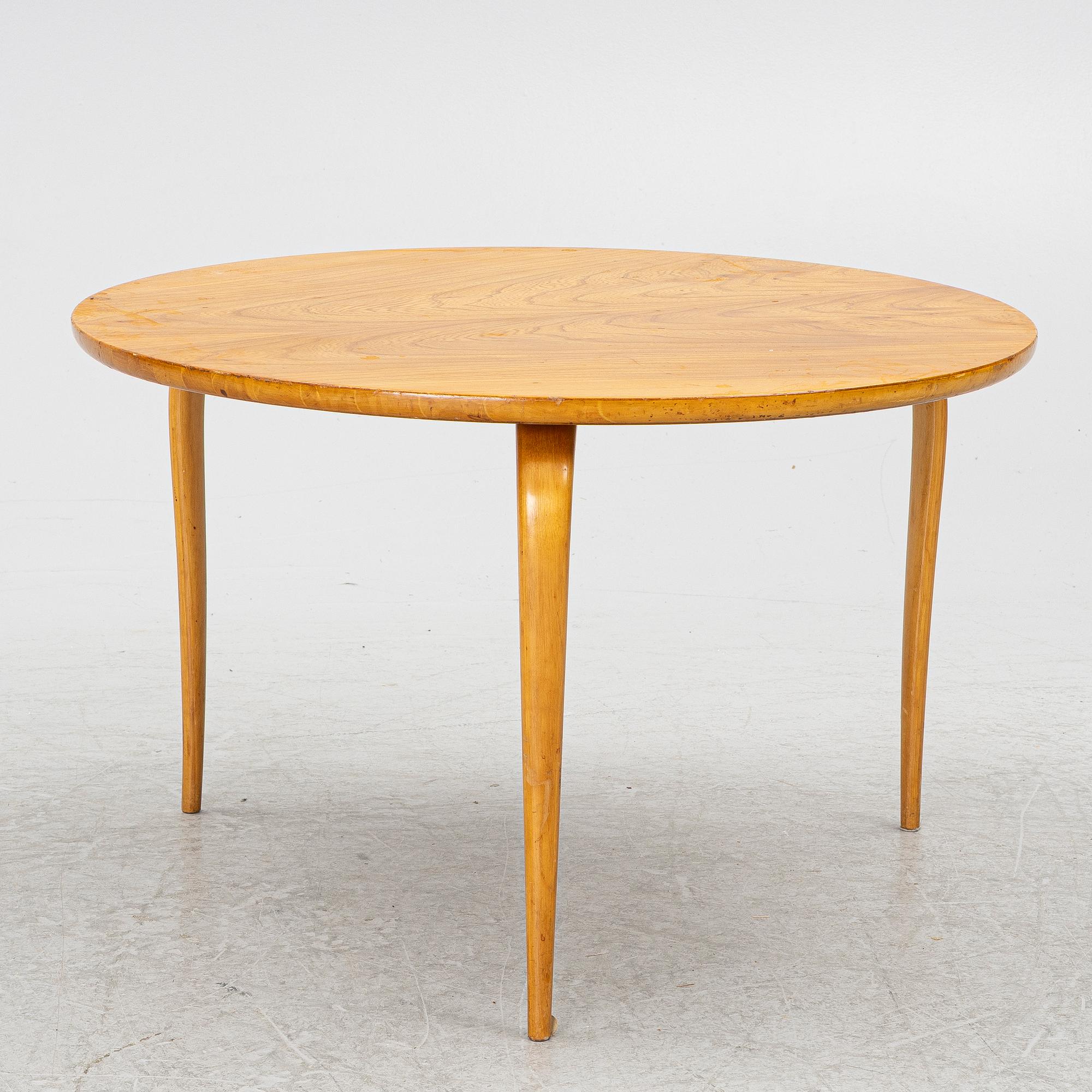 Bruno Mathsson, an 'Annika' coffee table, Karl Mathsson, Värnamo, 1939.