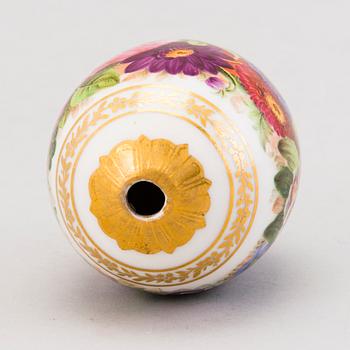 A Russian decorative porcelain egg,  from the time of Nicholas I (1825–1855).
