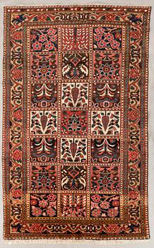 Bidjar rug, old/semi-antique, approximately 260x159 cm.