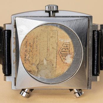 Heuer, Monaco, "Steve McQueen", "Transitional Version", ca 1970.