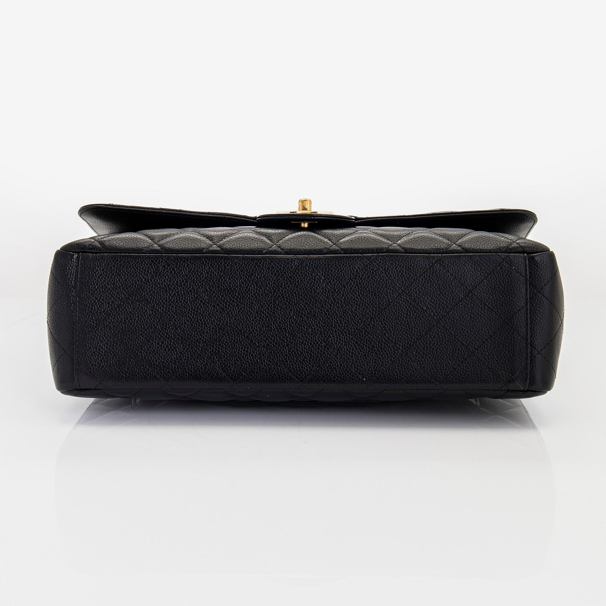 Chanel, a 'Double Flap Bag Maxi' bag, 2013-2014.