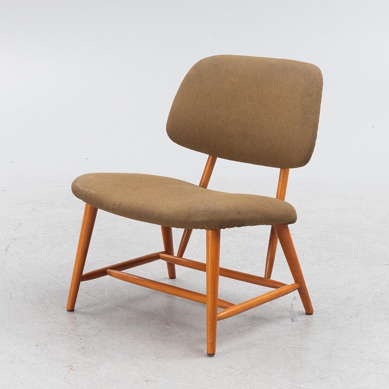 Alf Svensson, armchair, "TeVe", Bra Bohag, Studio Ljungs Industrier 1950s.