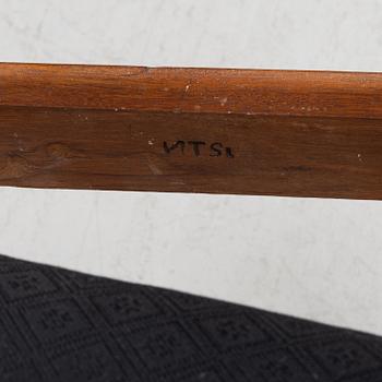 A pair of Empire armchairs, mid 19th century.