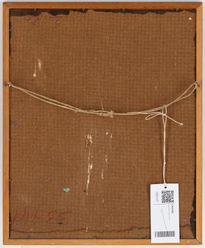 Madeleine Pyk, oil on panel, signed.