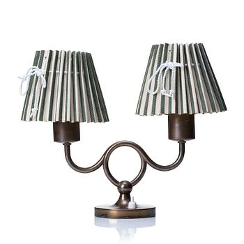 287. Josef Frank, a brass table lamp, Svenskt Tenn, Sweden 1950s.