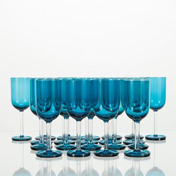 GLAS, 21 st, "Harlekin", design Nanny Still, Riihimäen Lasi 1950/1960-tal.