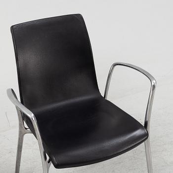 A set of five 'Gorka' armchairs by Jorge Pensi for Akaba.