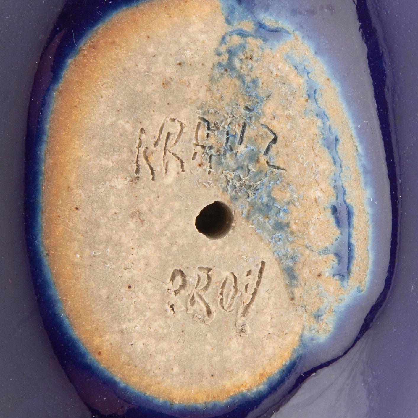 Ulla & Gustav Kraitz, fågel, stengods, signerad.