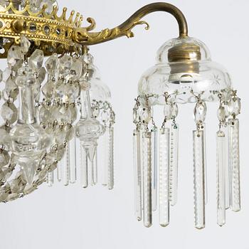 Chandelier, late 19th century.