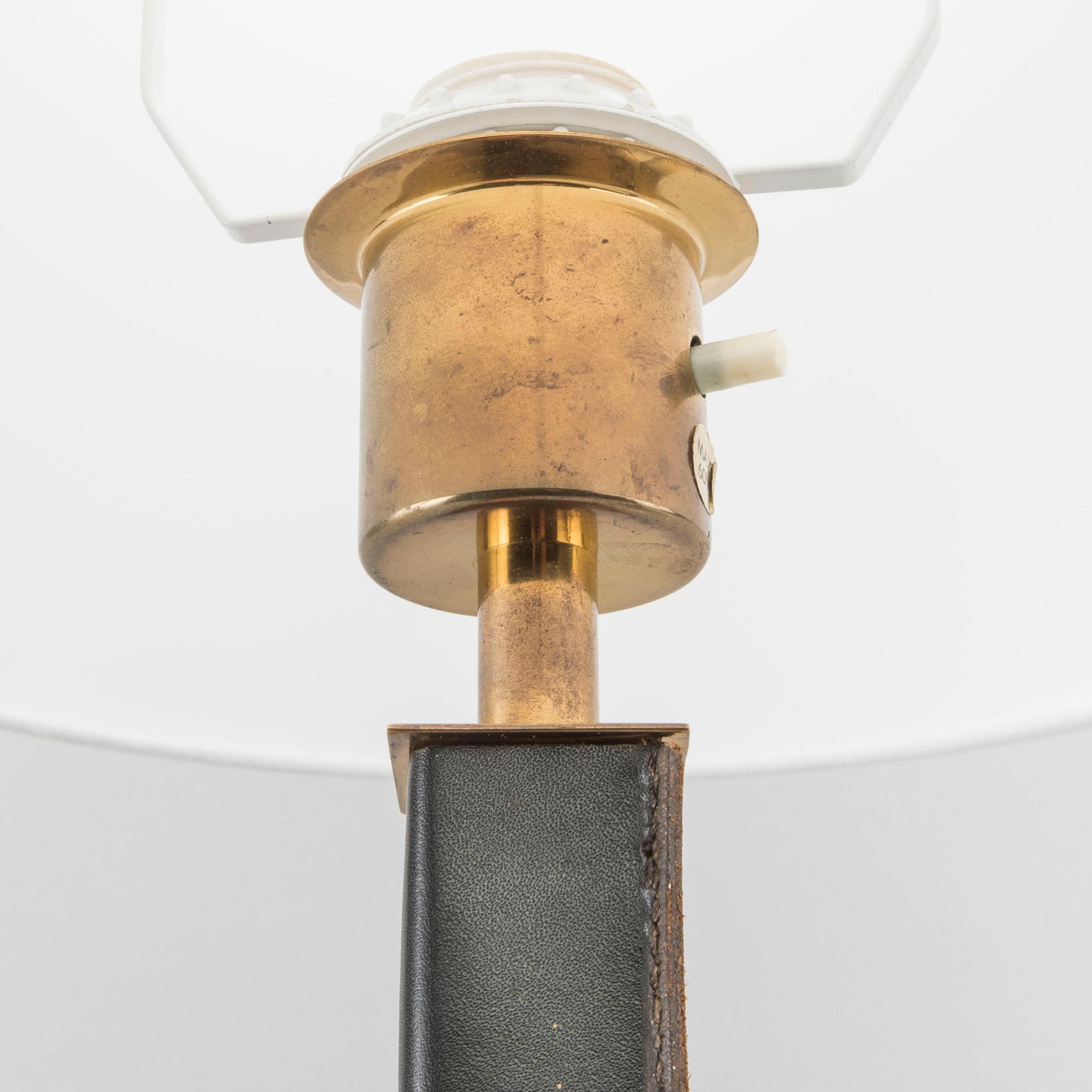 A PAIR OF TABLE LAMPS BY UPPSALA ARMATUR, SWEDEN SECOND HALF OF 20TH CENTURY.