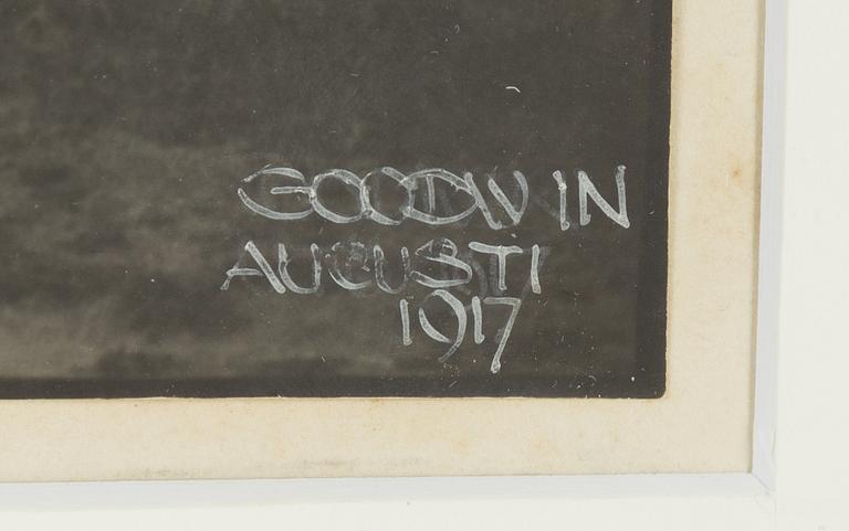 Henry B. Goodwin, gelatin silver print, signed, 1919.