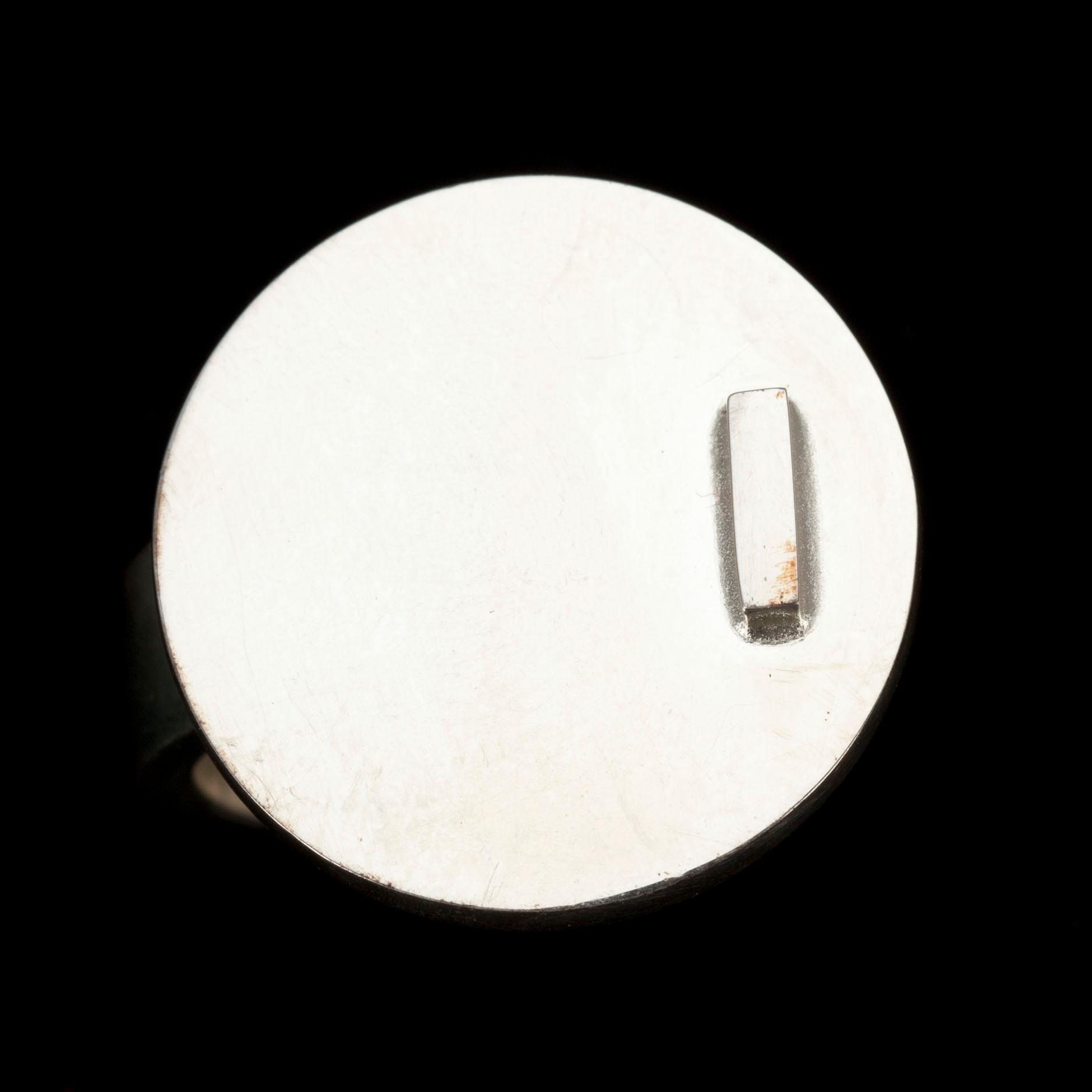 RING, sterlingsilver, Pekka Piekäinen Auran Kultaseppä 1973. Vikt 16,8 g.