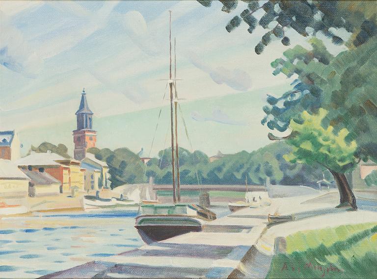 Ali Munsterhjelm, Aura å.