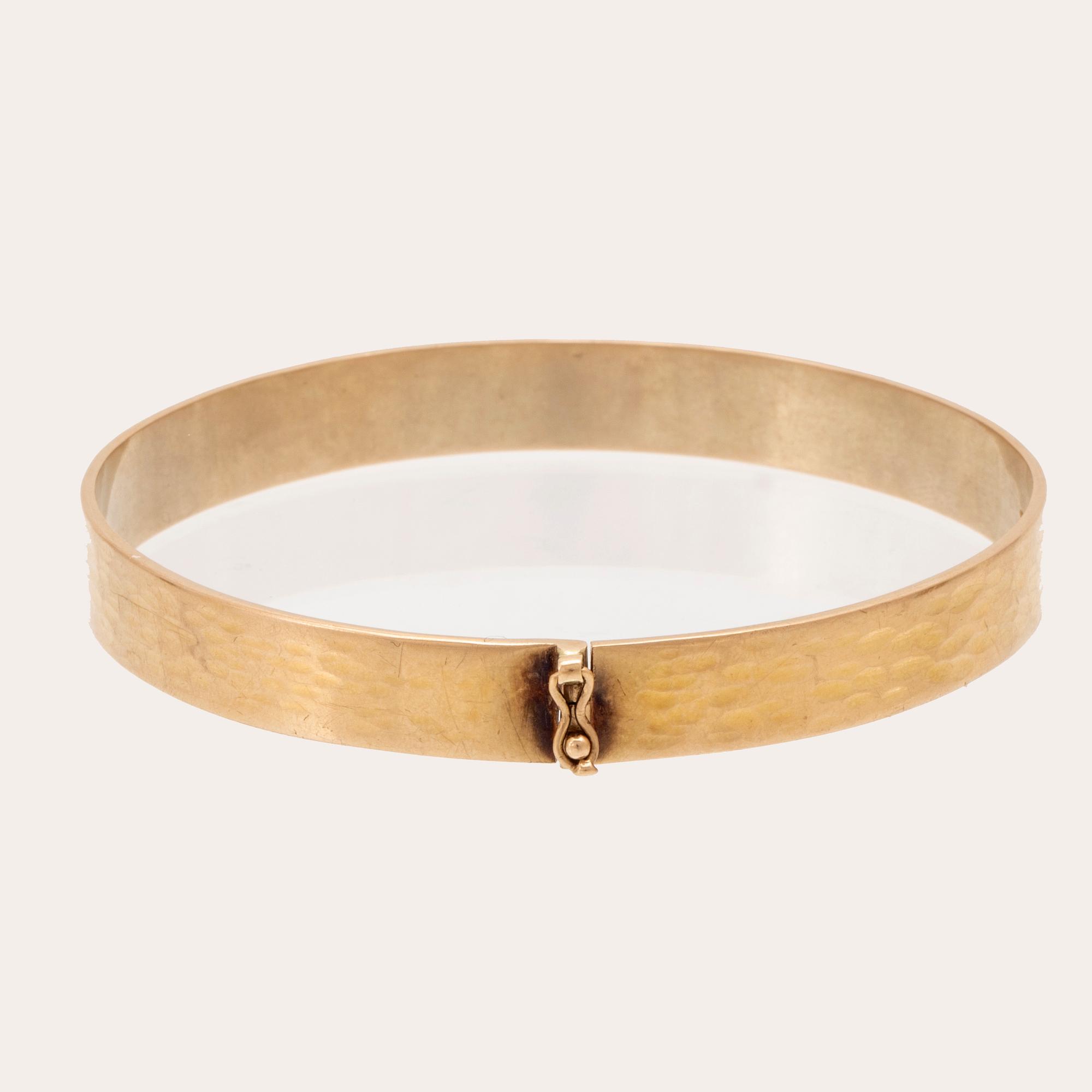 Armband 18K Åhus Guldsmedja, Åhus 1986.