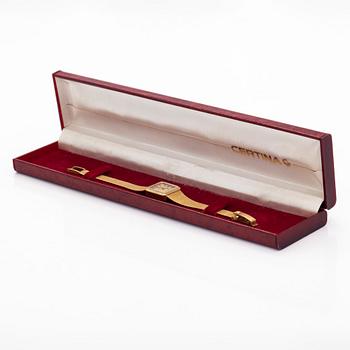 Certina, wristwatch, 19 x 19 mm.