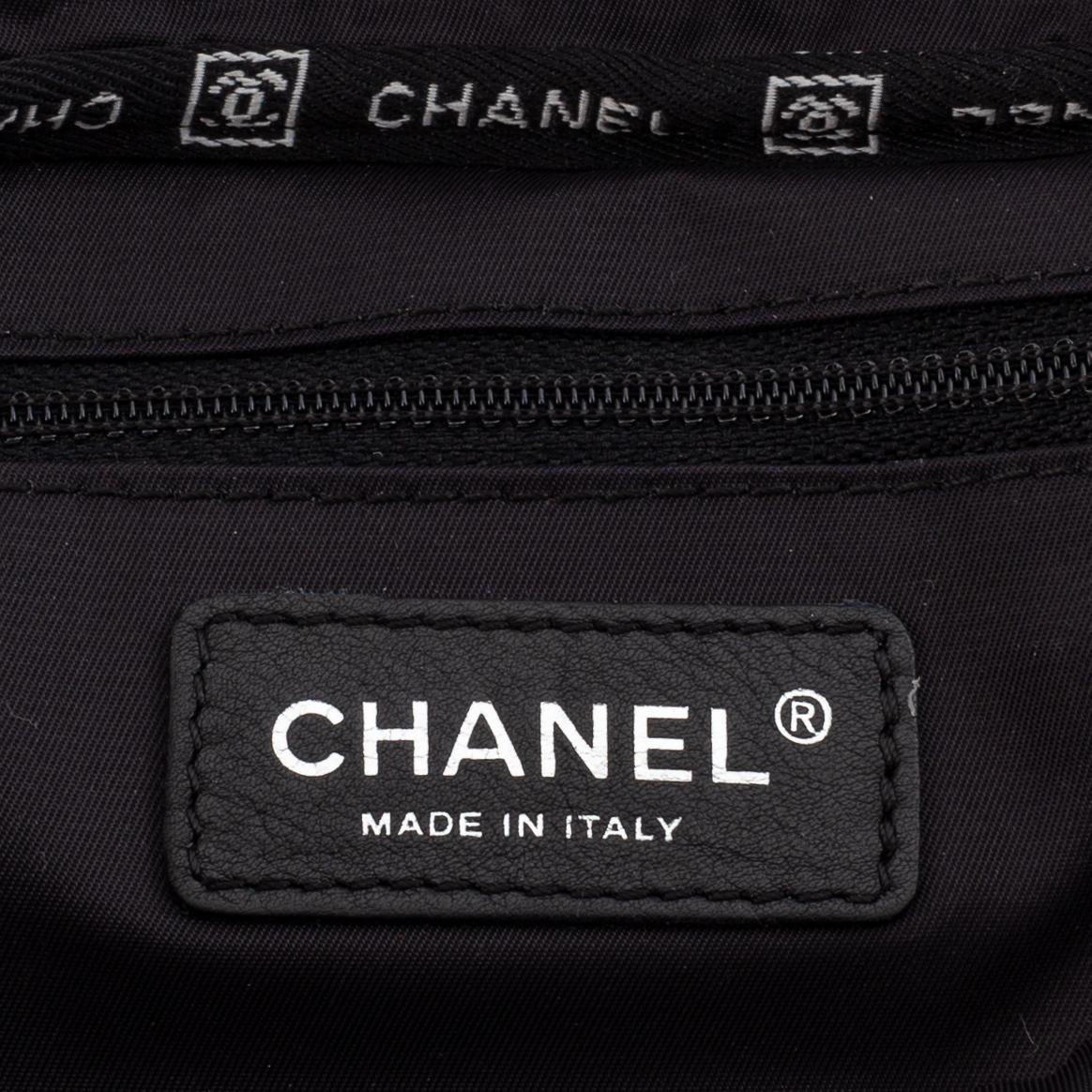 Chanel, a canvas and pony hair handbag, 2005-06.