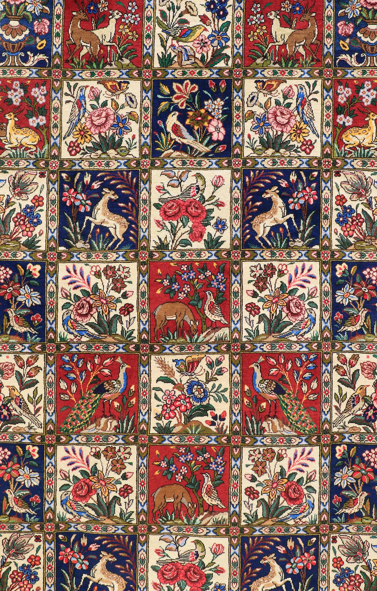 MATTA, Baktiari figural, ca 307 x 204 cm.