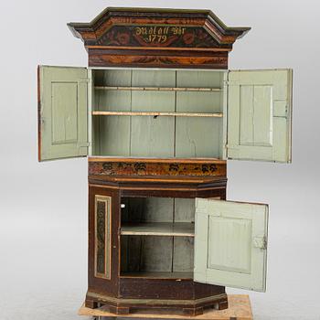 A cabinet, Dalarna, dated 1779.