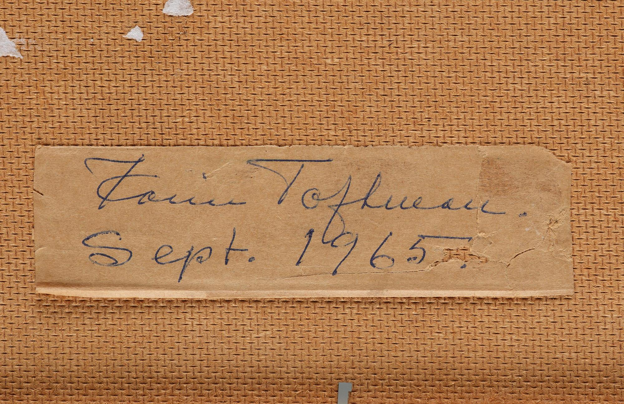 Erik Tryggelin, "Norrsken över Vättern".