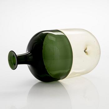 Tapio Wirkkala, a 'Bolle' bottle, model 503.2, signed Venini TW -80.