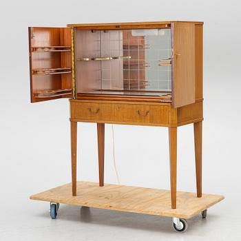 Bar cabinet, mid-20th century.