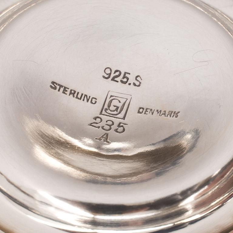 SALTKAR, sterling, Georg Jensen, Köpenhamn.