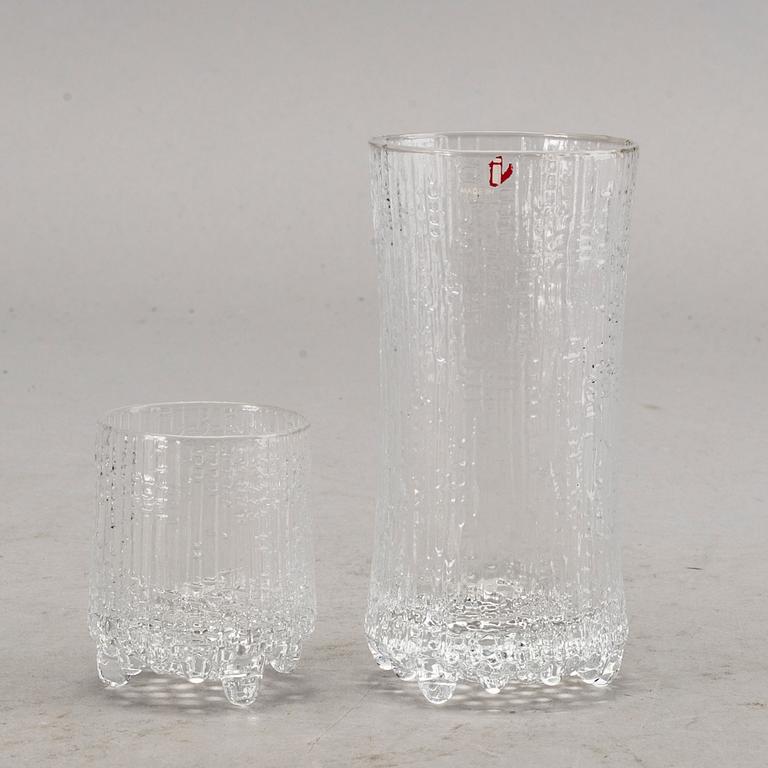 Tapio Wirkkala och Timo Sarpaneva servis 23 dlr "Ultima Thule" + 2 delar  "Senator", för Iittala Finland.