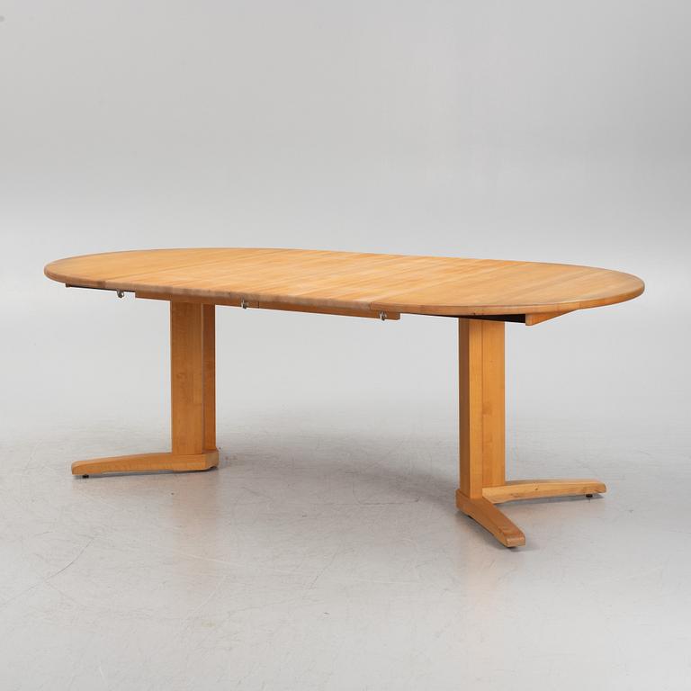 Yngve Ekström, matbord, "Björka", Stolab, sent 1900-tal.