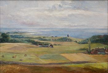 Gustaf Rydberg, Coastal Landscape, Skåne.