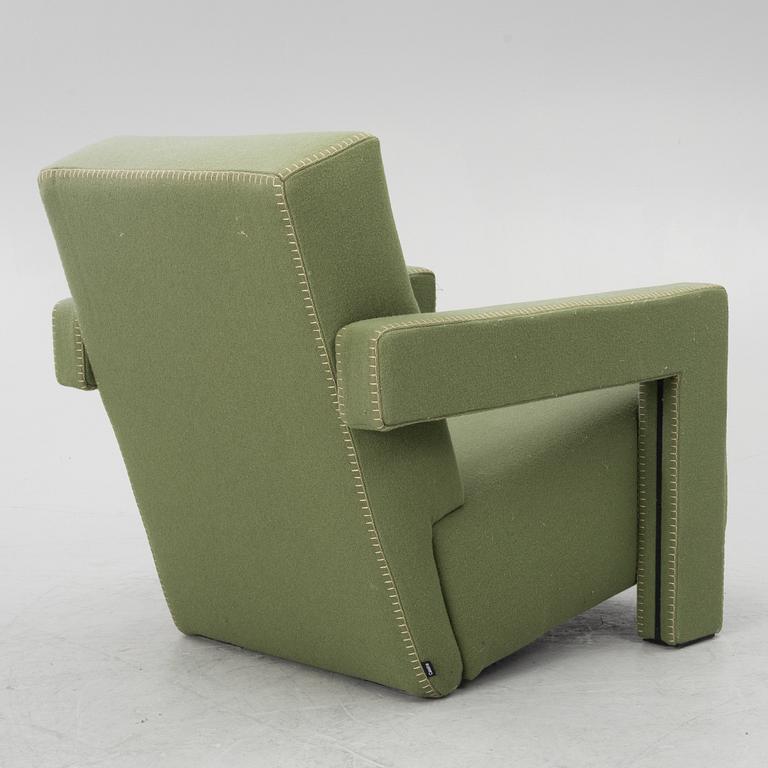 Gerrit Rietveld, fåtölj, "637 Utrecht Limited Edition", Cassina, Italien.