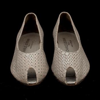 KENGÄT, peeptoe, Charles Jourdan.