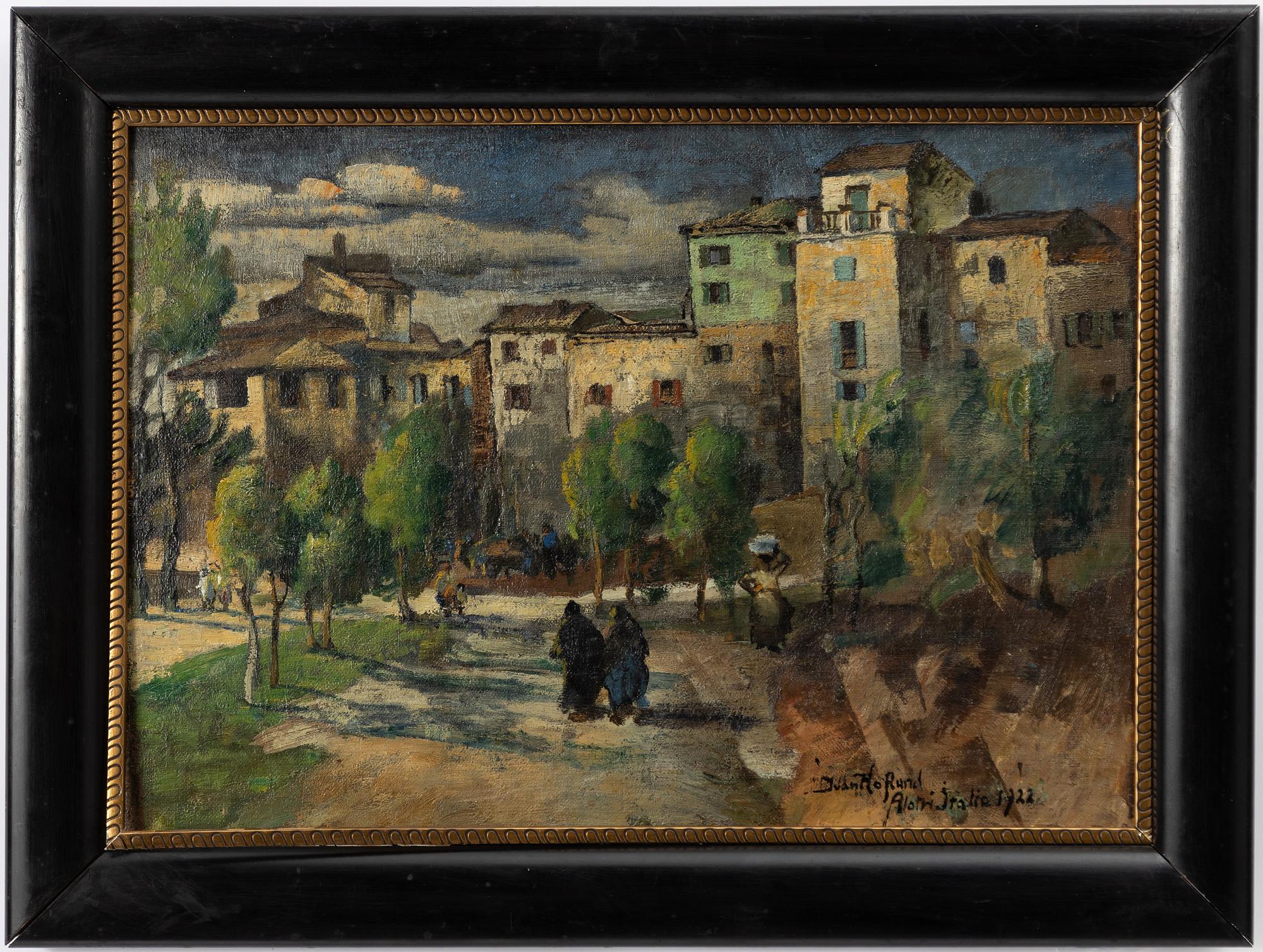 Ivan Hoflund, Southern street scene.