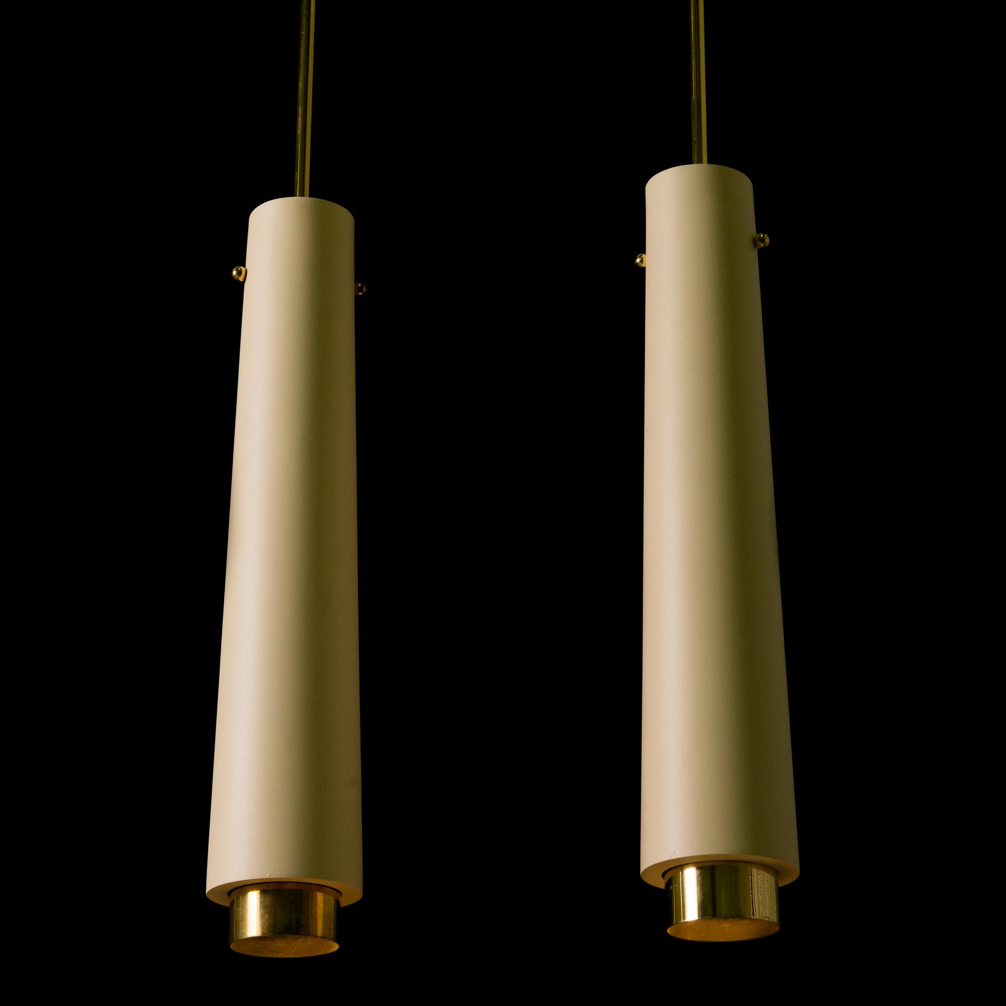 JUKKA KORPIHETE, Two 21st century pendant lights, model samples, for KJM-Tuote, Finland.
