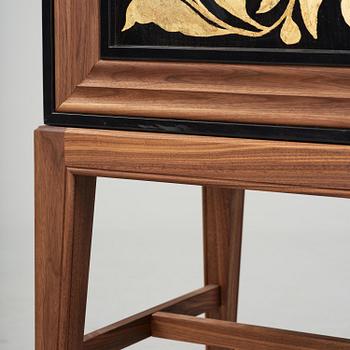 Attila Suta, a unique cabinet, executed in his own studio, Stockholm, 2025.