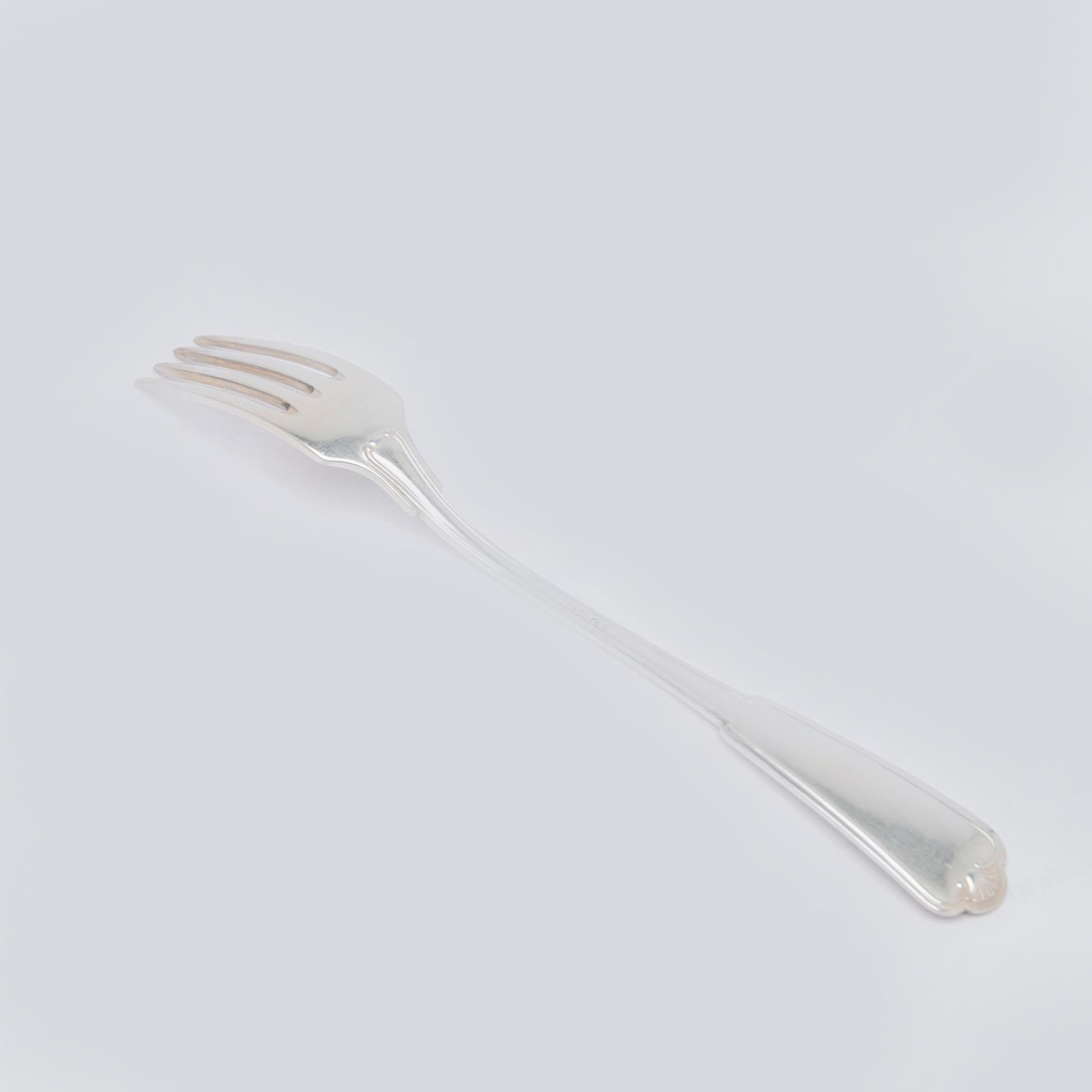 W.A. Bolin, bestickuppsättning, 89 delar, silver, Stockholm 1938, gammal Fransk.