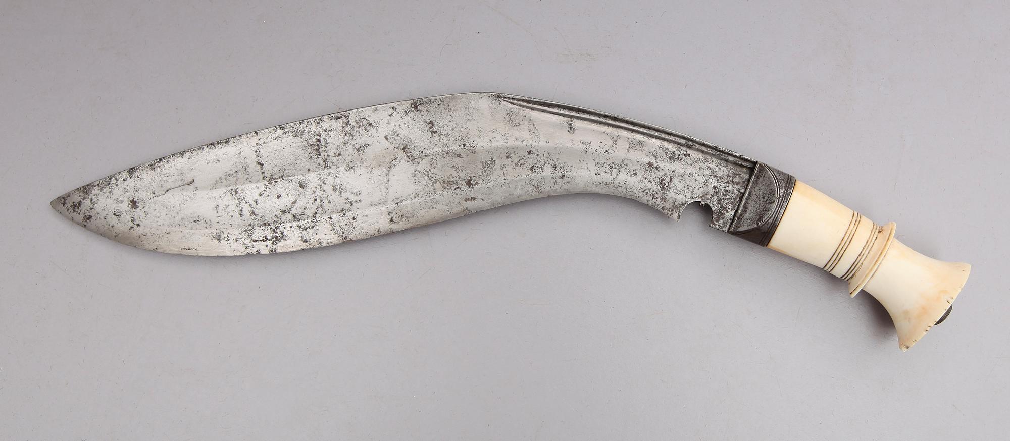 KUKRI, orientalisk, möjligen  sent 1800-tal.