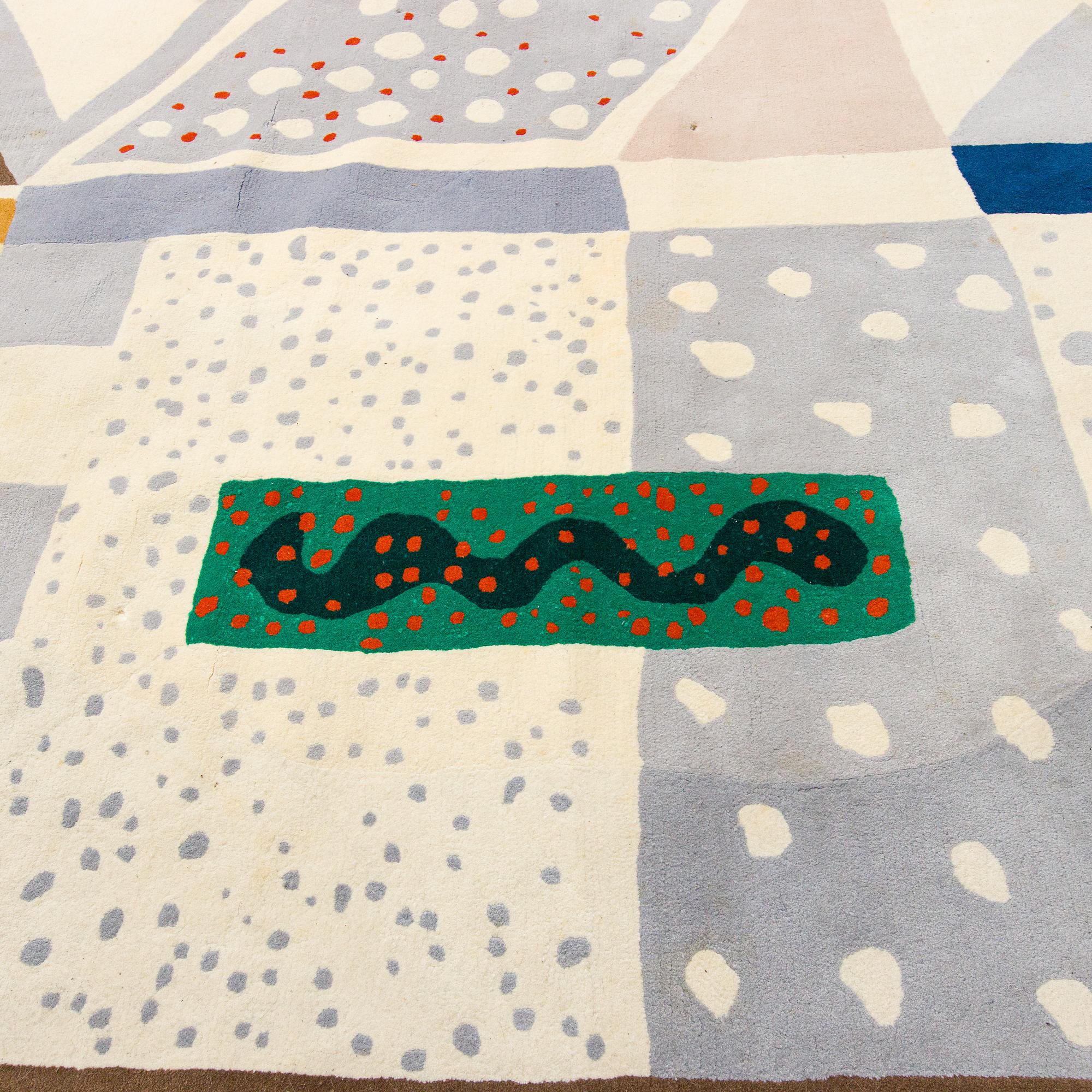 Josef Frank, a carpet, 'Matta nr 1', hand-tufted, Svenskt Tenn and Kasthall. Circa 350 x 262 cm.