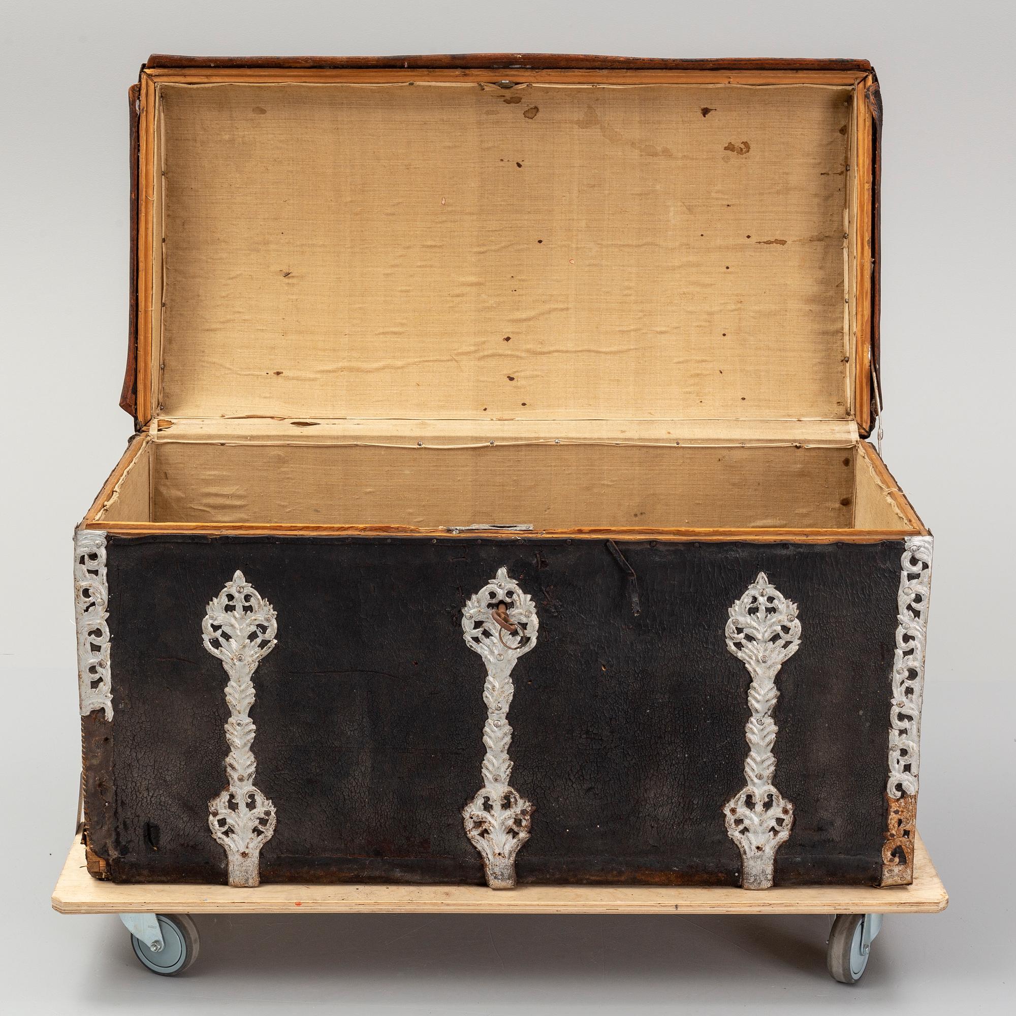 A Baroque chest, 18th-century.