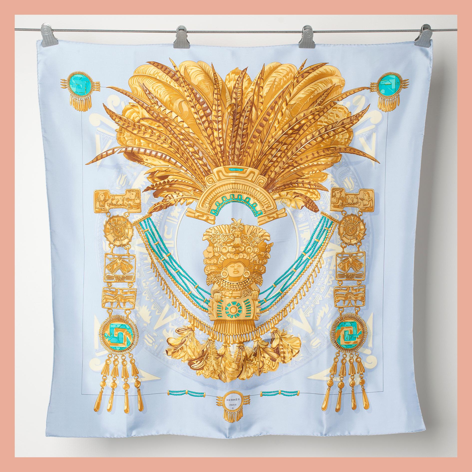 SCARF, "Mexique", Hermès.