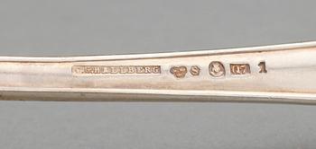 BESTICKSERVIS, ca202 delar, silver, C.G. Hallberg, Stockholm, 1918.