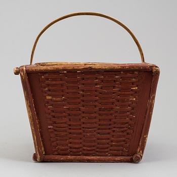 a basket from the 19th century.