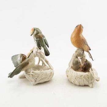 Figurines 10 pcs mostly Germany 20th century porcelain.