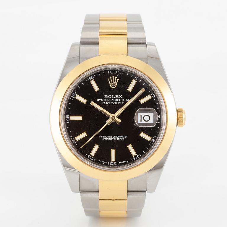 Rolex, Oyster Perpetual, Datejust 41, wristwatch, 41 mm.