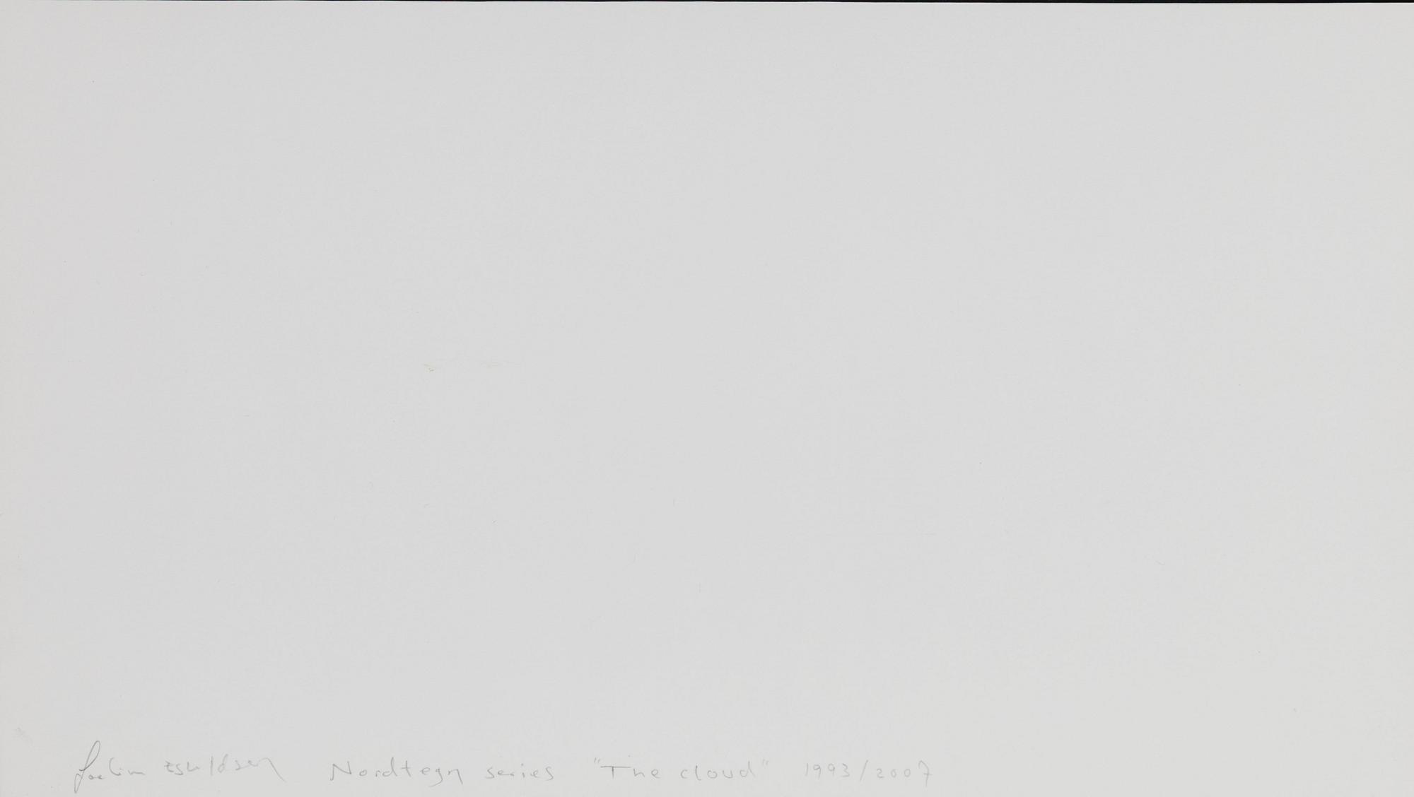 Joakim Eskildsen, "The Cloud", 1993.
