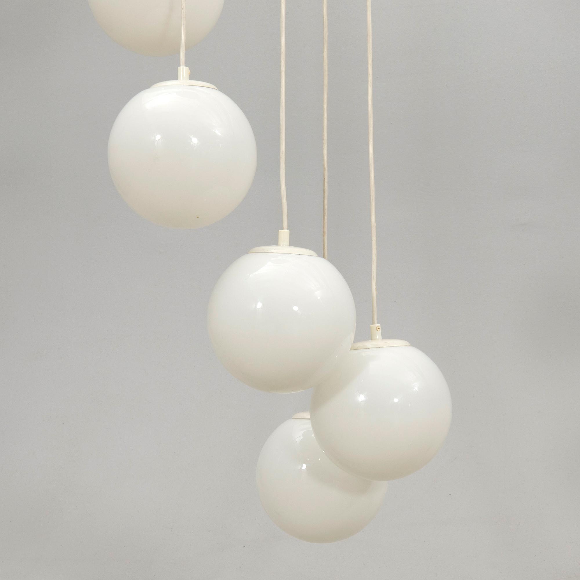 Ceiling lamp, late 20th century.