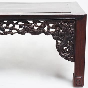 A Chinese kang table, early 20th Century.